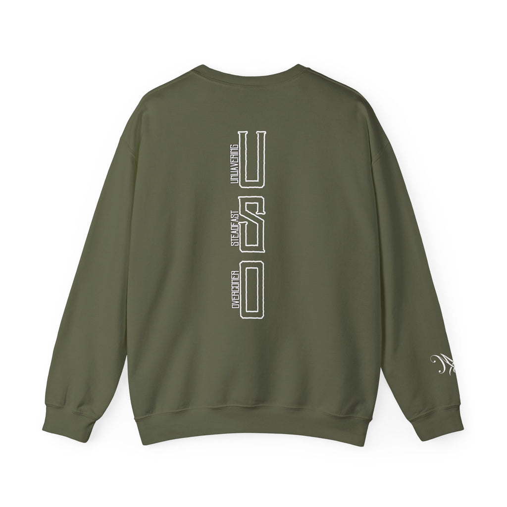"USO" — Crewneck